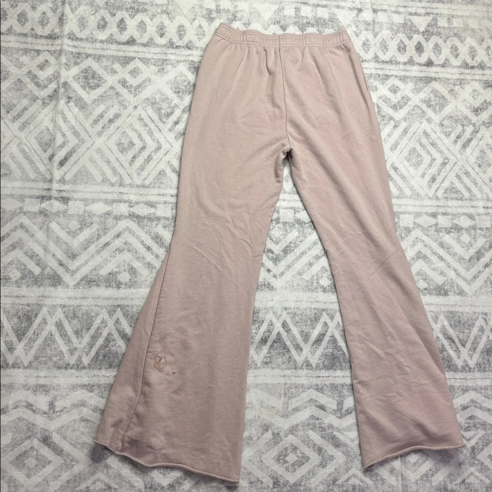 Wild Fable flare bell bottom style Soft Pink Lounge Pants - Picture 3 of 4